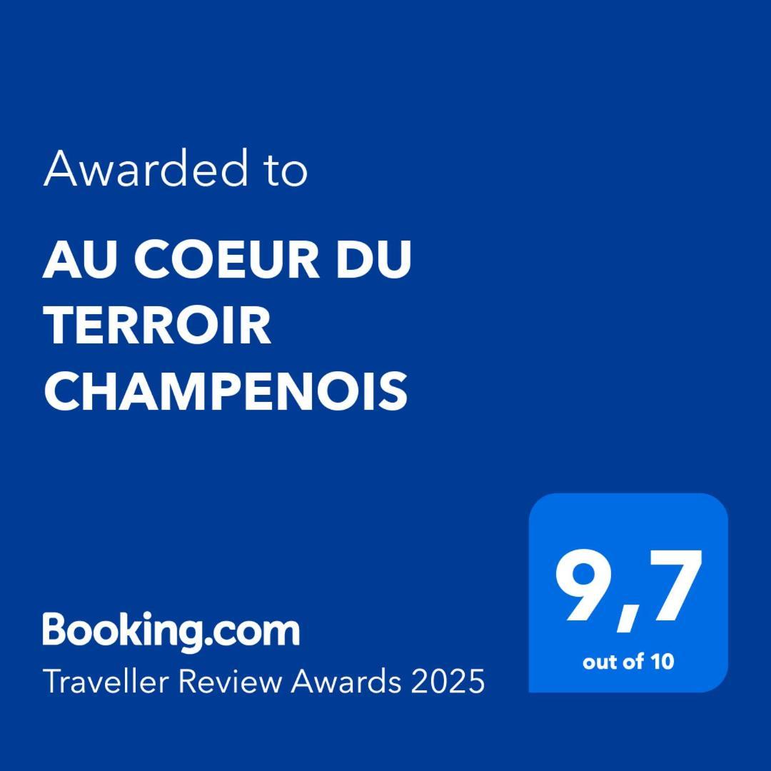 Вілла Au Coeur Du Terroir Champenois Chavot-Courcourt Екстер'єр фото